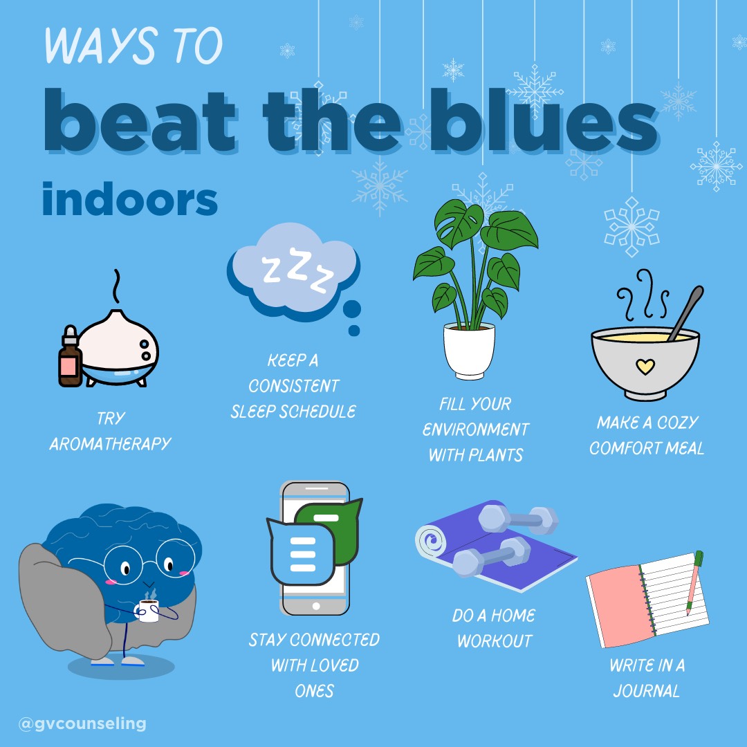 Beat the Blues Indoors